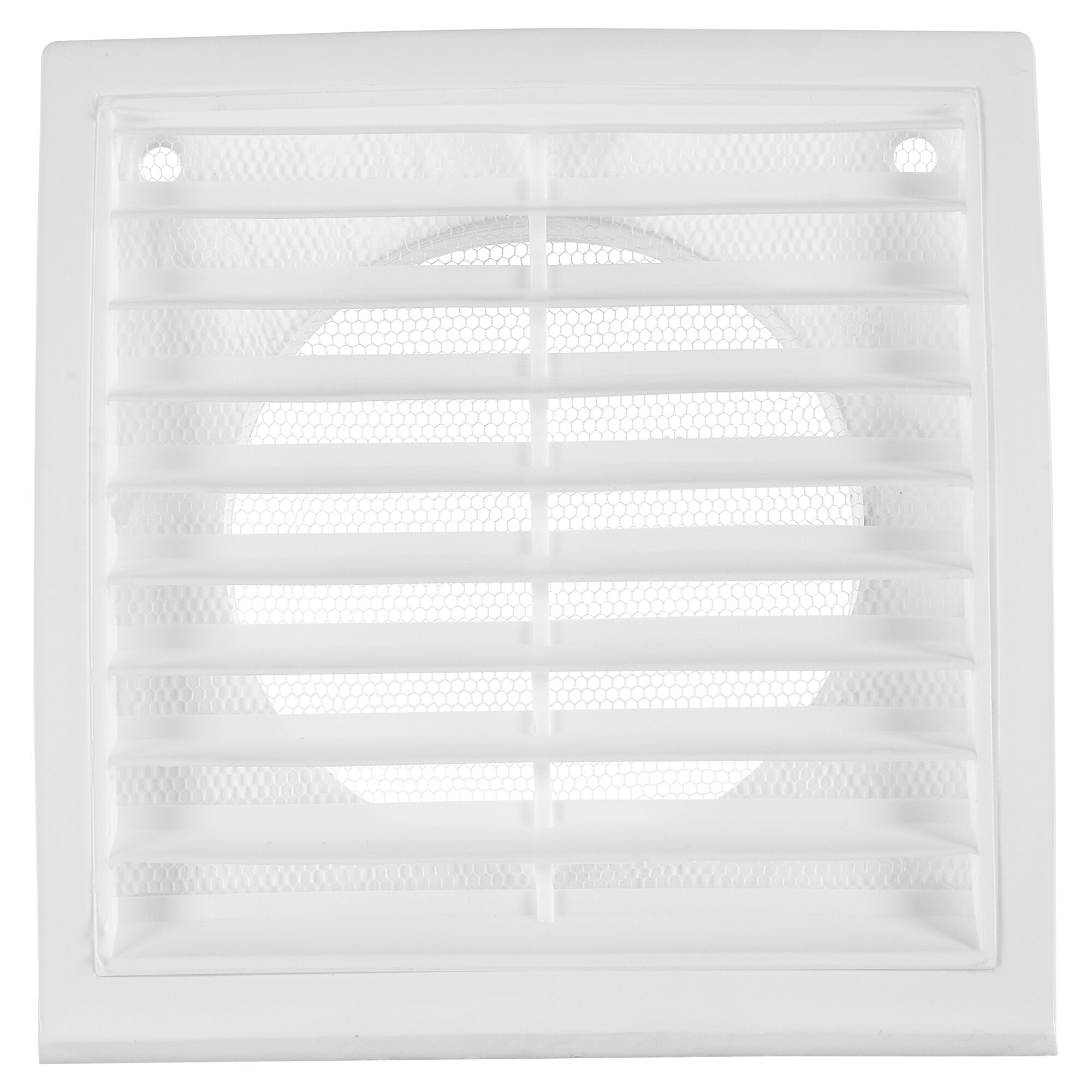 Weißes Lüftungsgitter 150 x 150 mm