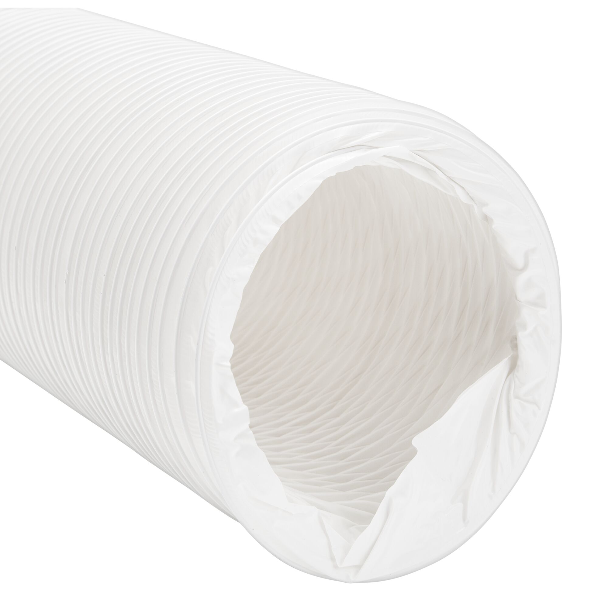 Weißer Flexschlauch