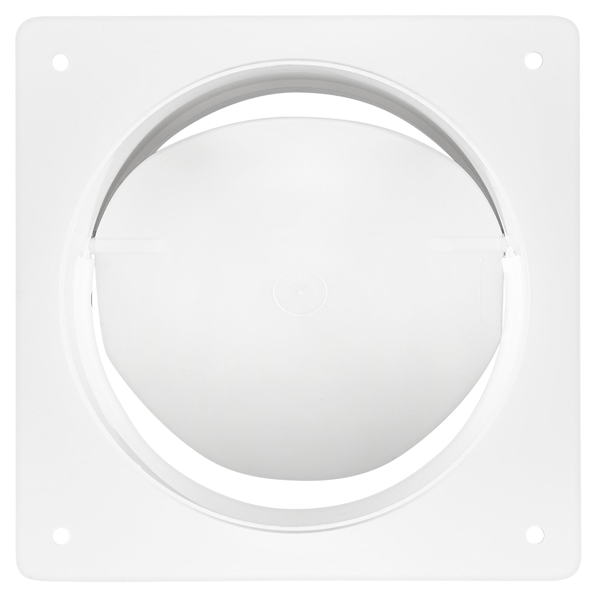 Weißer Maueranschluss