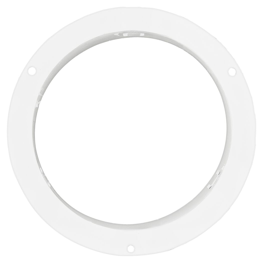 Weißer Anschlussstutzen 100 mm