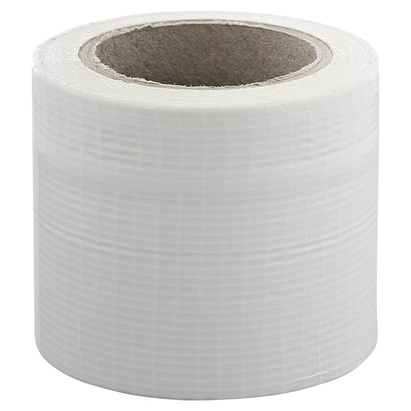Weiße Klebebandrolle