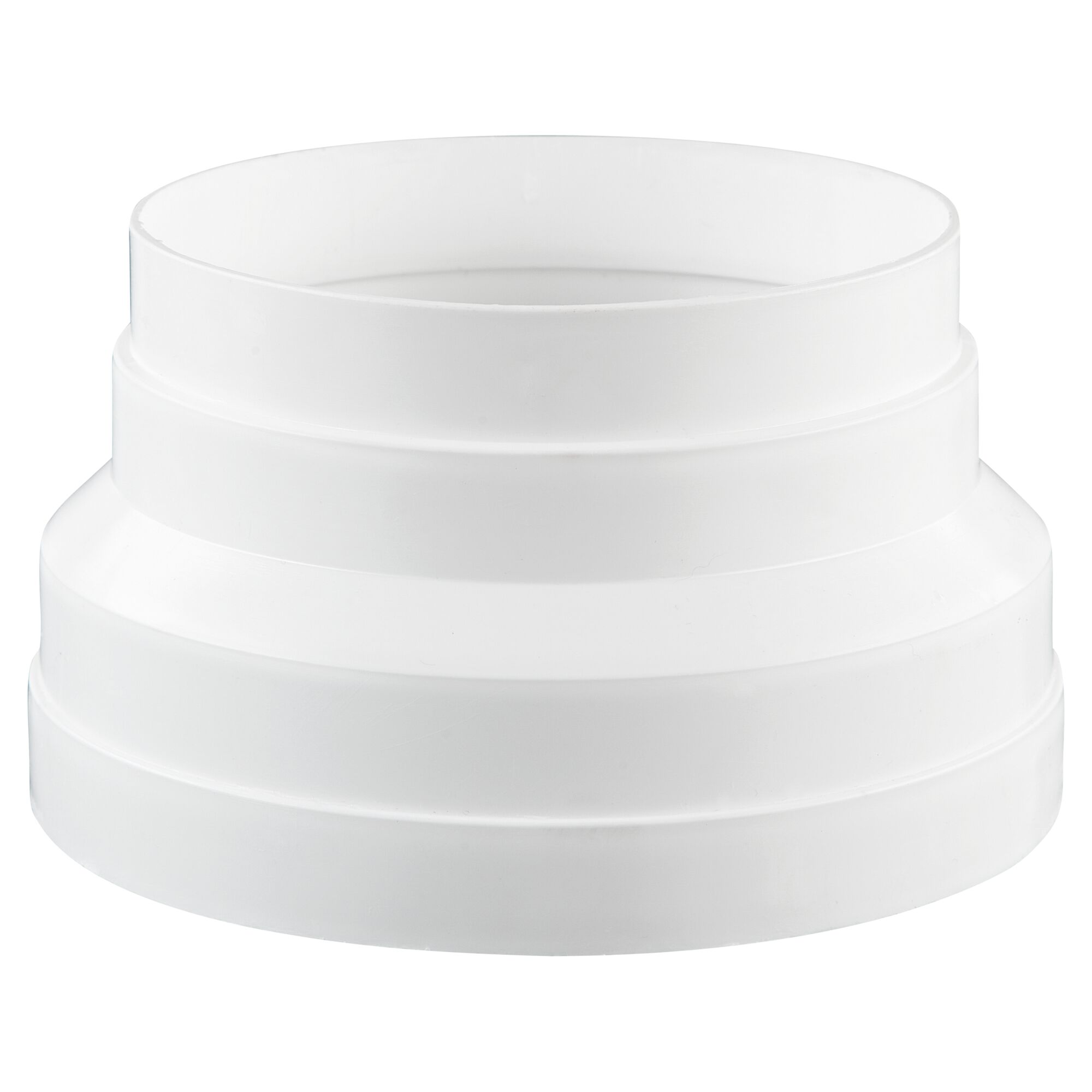 Weiße Reduktion für Rohre