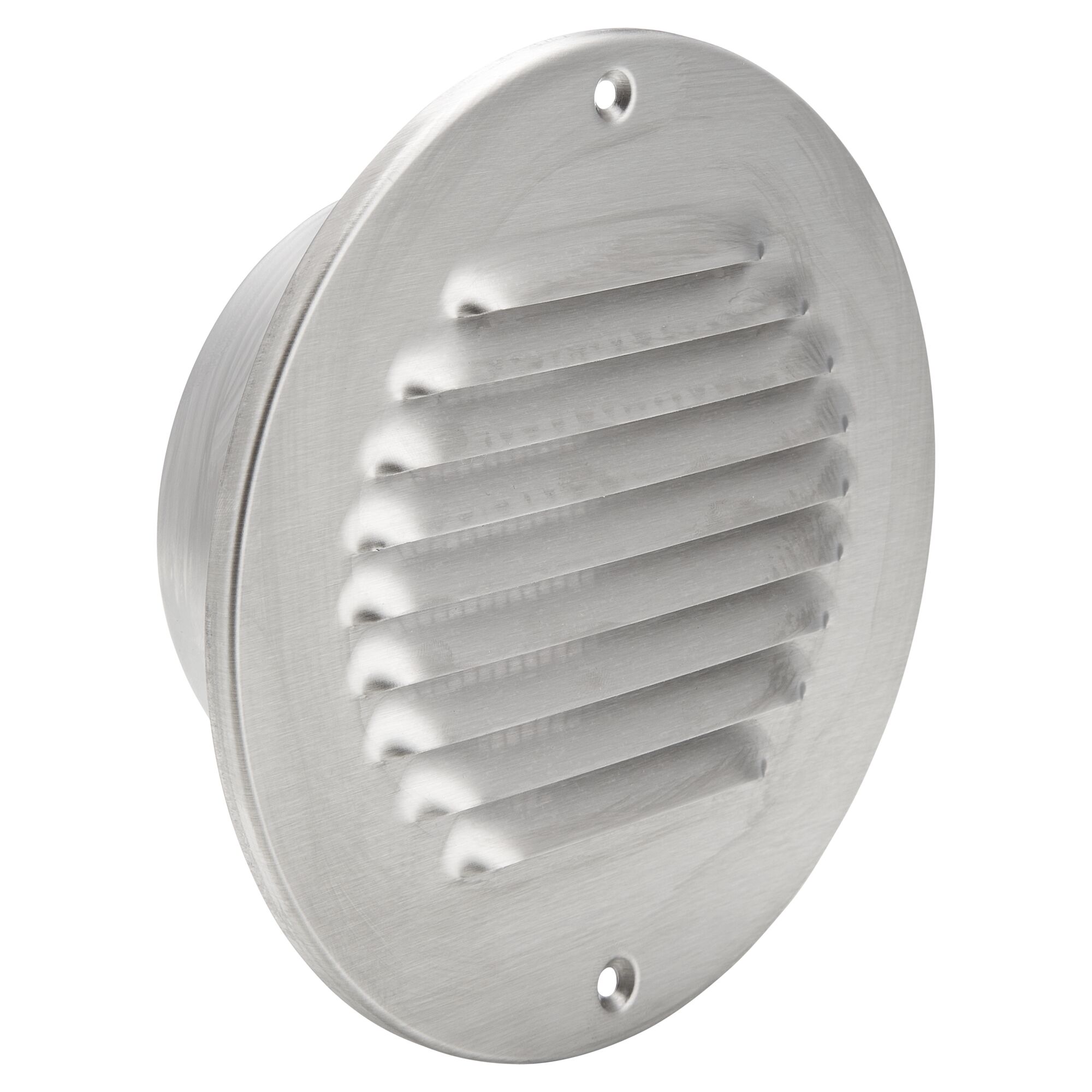 Rundes Lüftungsgitter aus Edelstahl