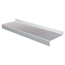 Fensterbank silbern Aluminium 300 x 0,15 x 11 cm