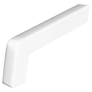 Seitenteil für Fensterbänke weiß 32 x 1,6 x 5,7 cm