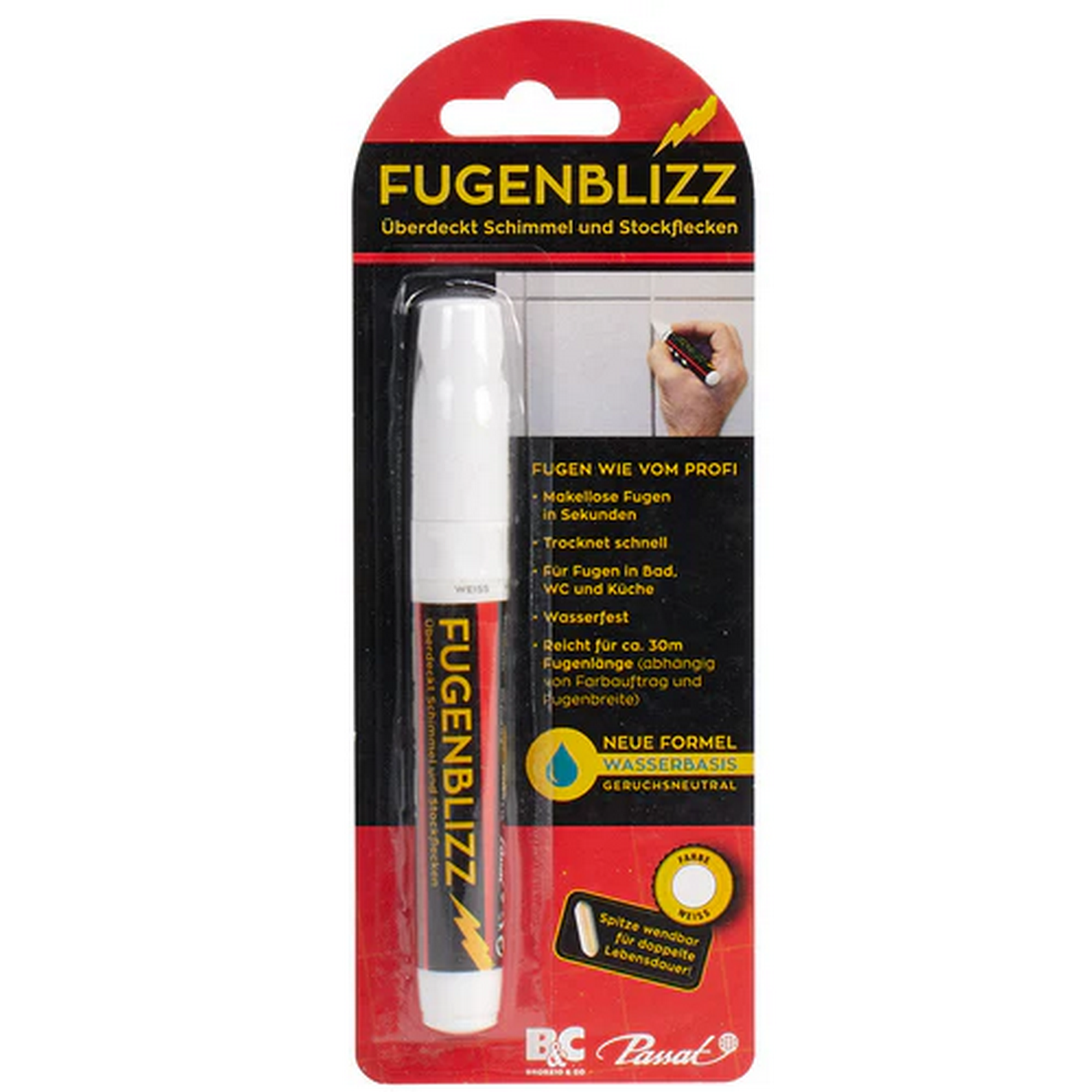 Fugenblizz weiß 5,9 ml + product picture