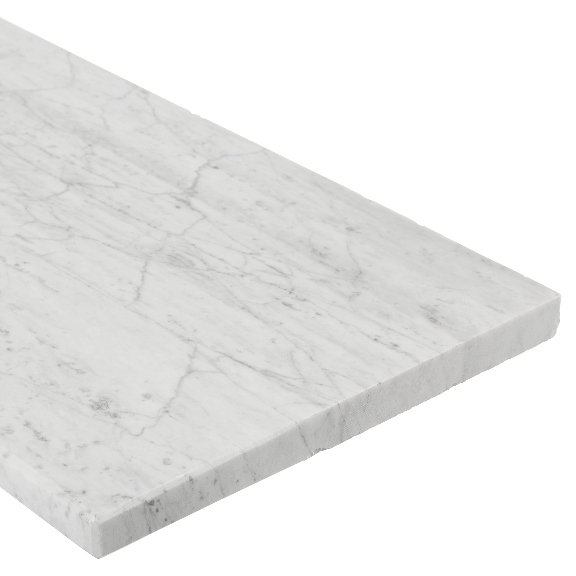 Marmor Fensterbank weisser Bianco Carrara 125x20x2cm