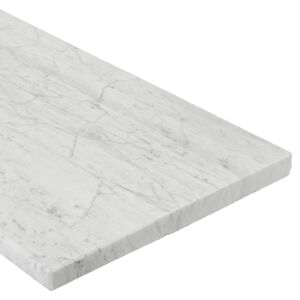 Fensterbank "Bianco Carrara" Marmor 126 x 25 cm