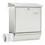 Briefkasten 'Comfort-Set 39130 NI' edelstahlfarben 38 x 44 x 14,8 cm
