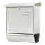 Briefkasten 'Comfort-Set 39130 NI' edelstahlfarben 38 x 44 x 14,8 cm