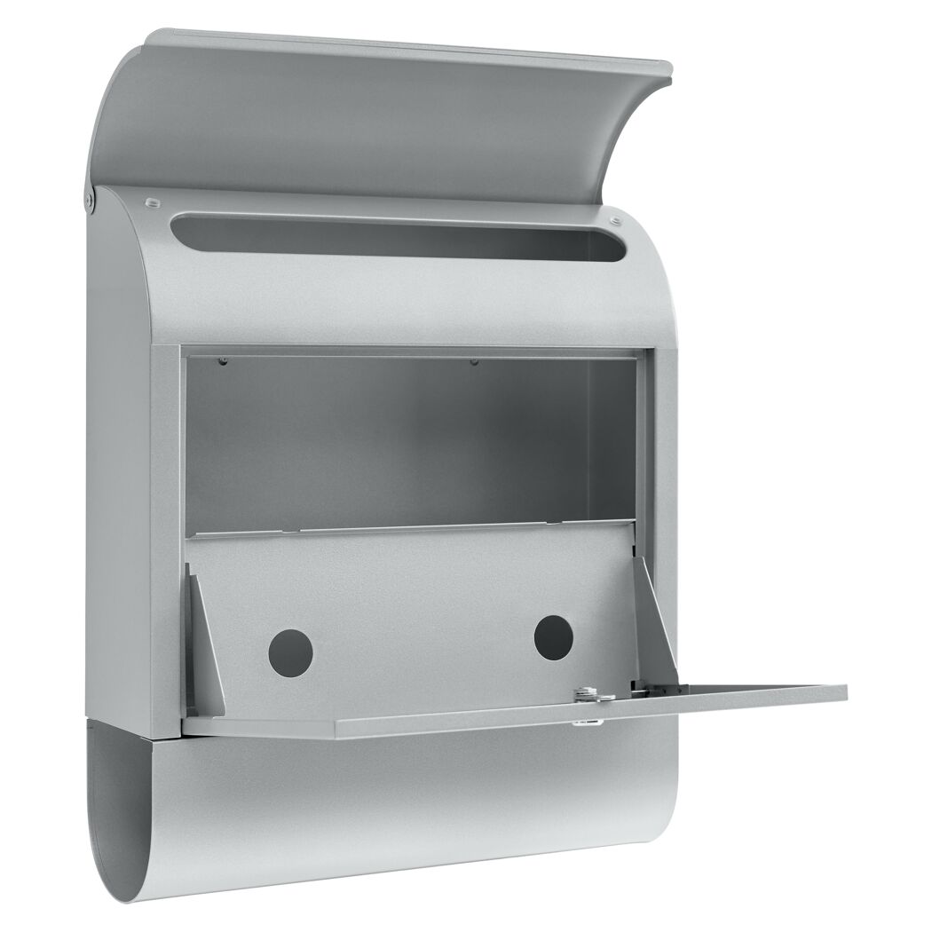 Briefkasten 'LetterLine 500' silber