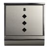 Briefkasten 'Square' Edelstahl 31,0 x 30,5 x 9,0 cm