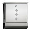 Briefkasten 'Square' Edelstahl 31,0 x 30,5 x 9,0 cm