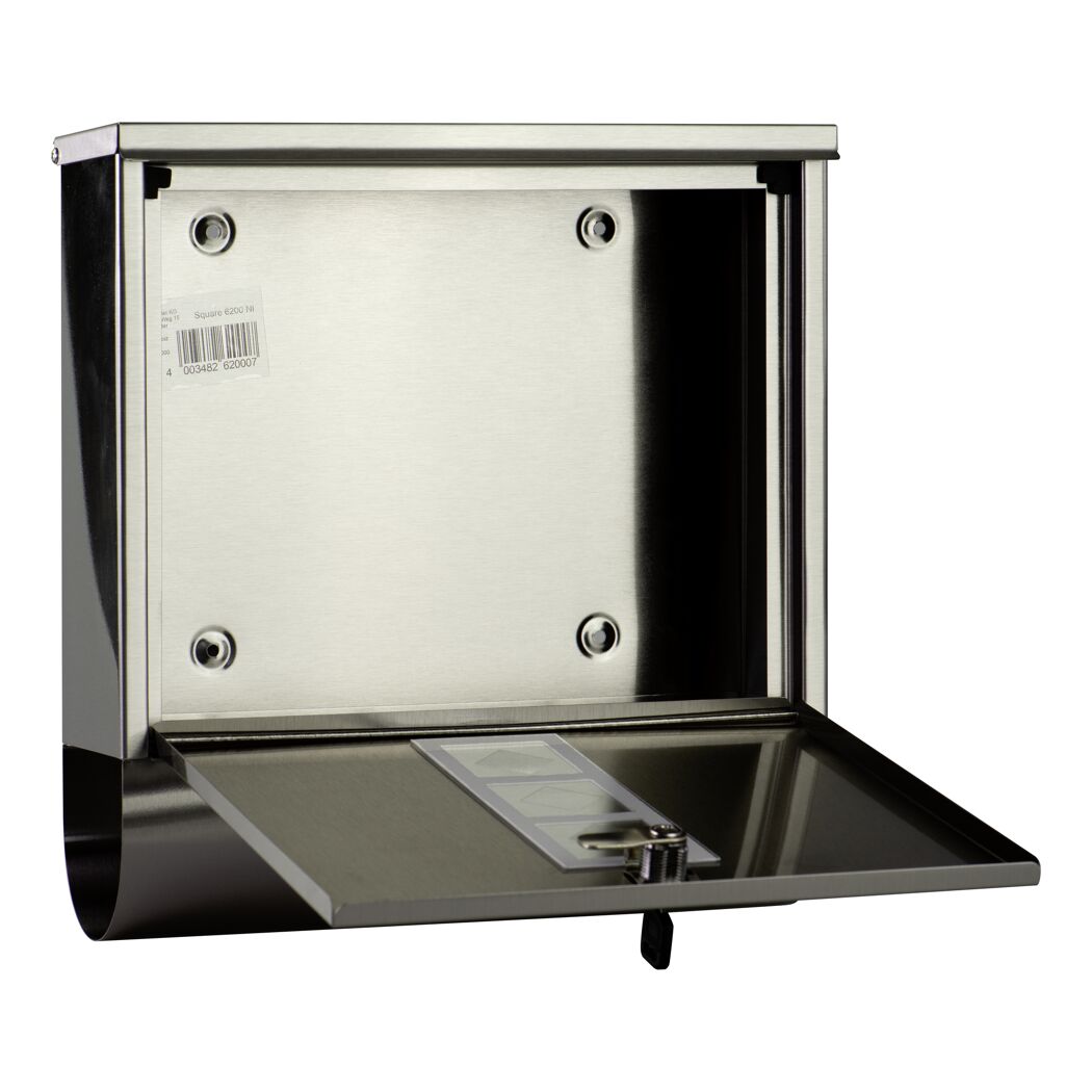 Briefkasten 'Square' Edelstahl 31,0 x 30,5 x 9,0 cm