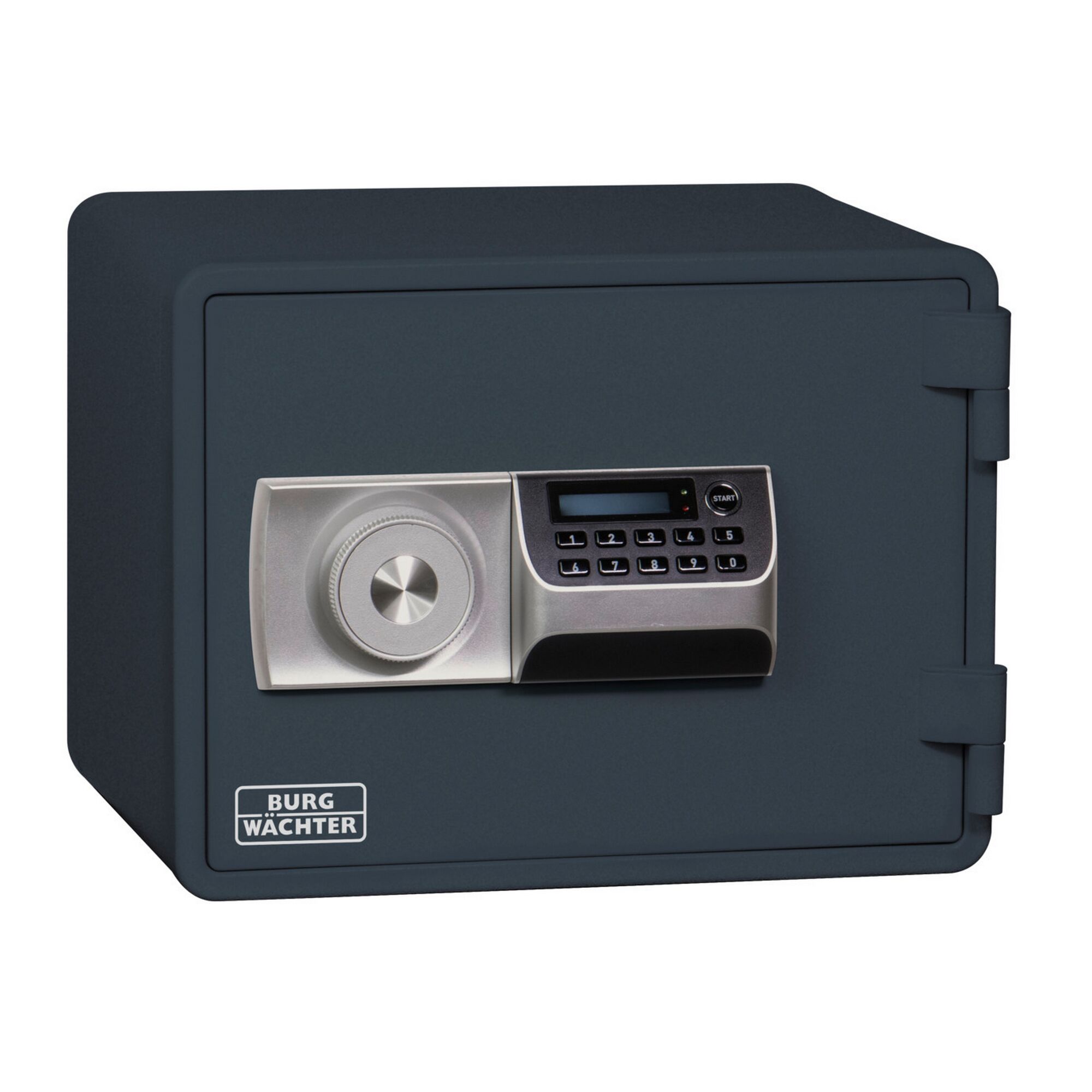 Grauer Burg Wächter Tresor mit Tastatur und Drehverschluss