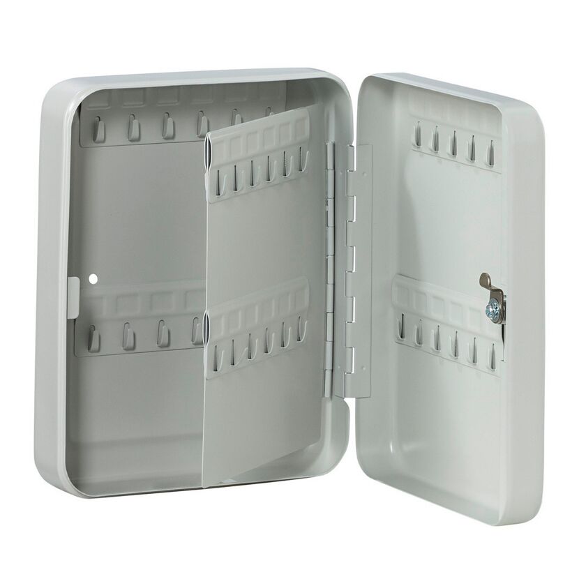 Offener Schlüsselschrank mit Schlüsselhaken