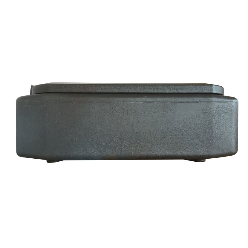 Schwarze Geldkassette