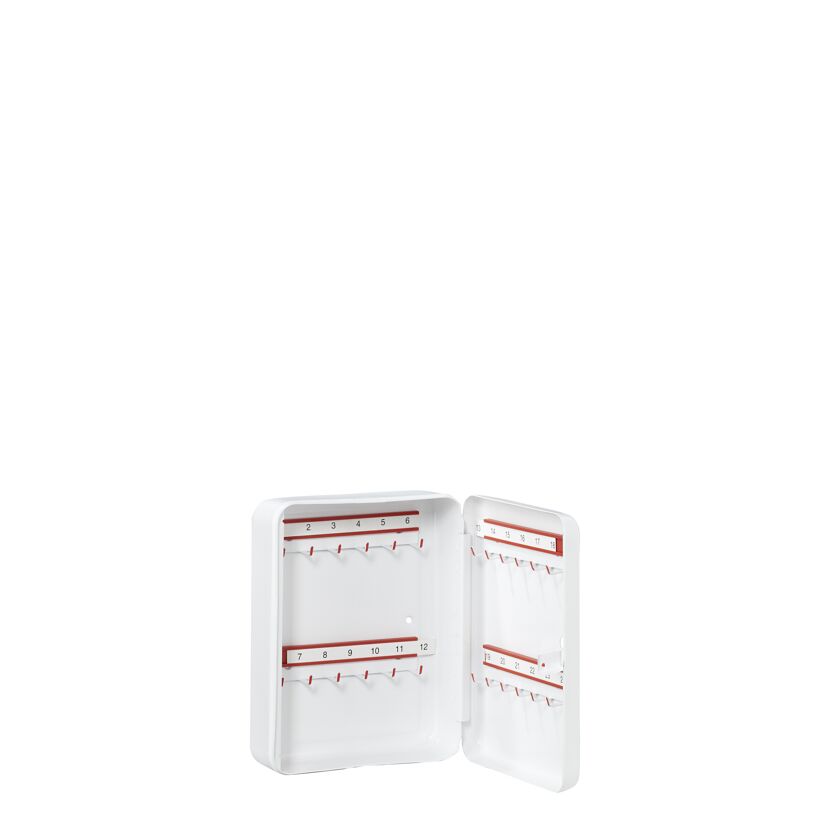 Schlüsselbox 'CS 24 V-PZ' weiß 20,5 x 25,5 x 7,5 cm
