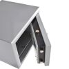 Wertschutzschrank 'MTD 740 K' silbern