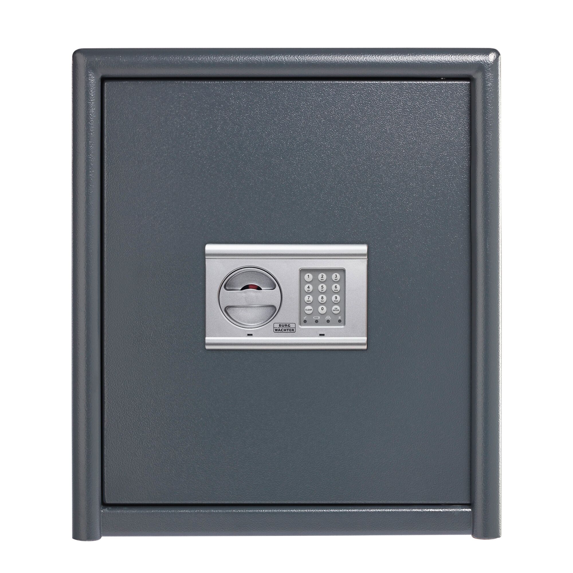 Grauer Tresor mit Zahlencode