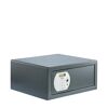 Grauer Safe mit Tastatur