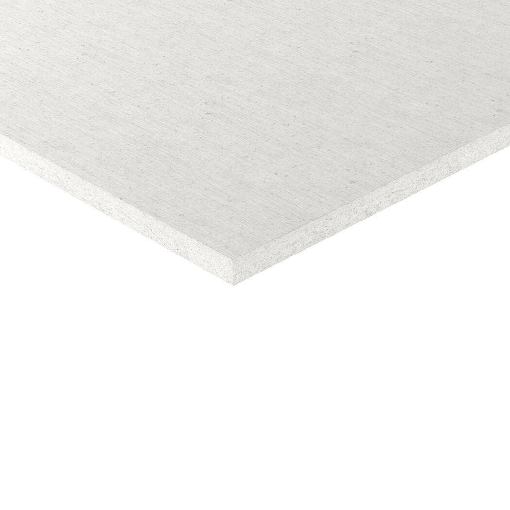 Weiße Gipskartonplatte