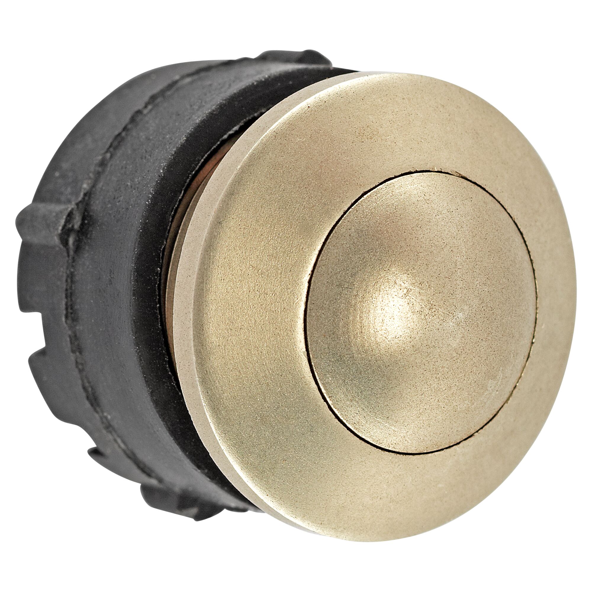 Vernickelter Klingelknopf