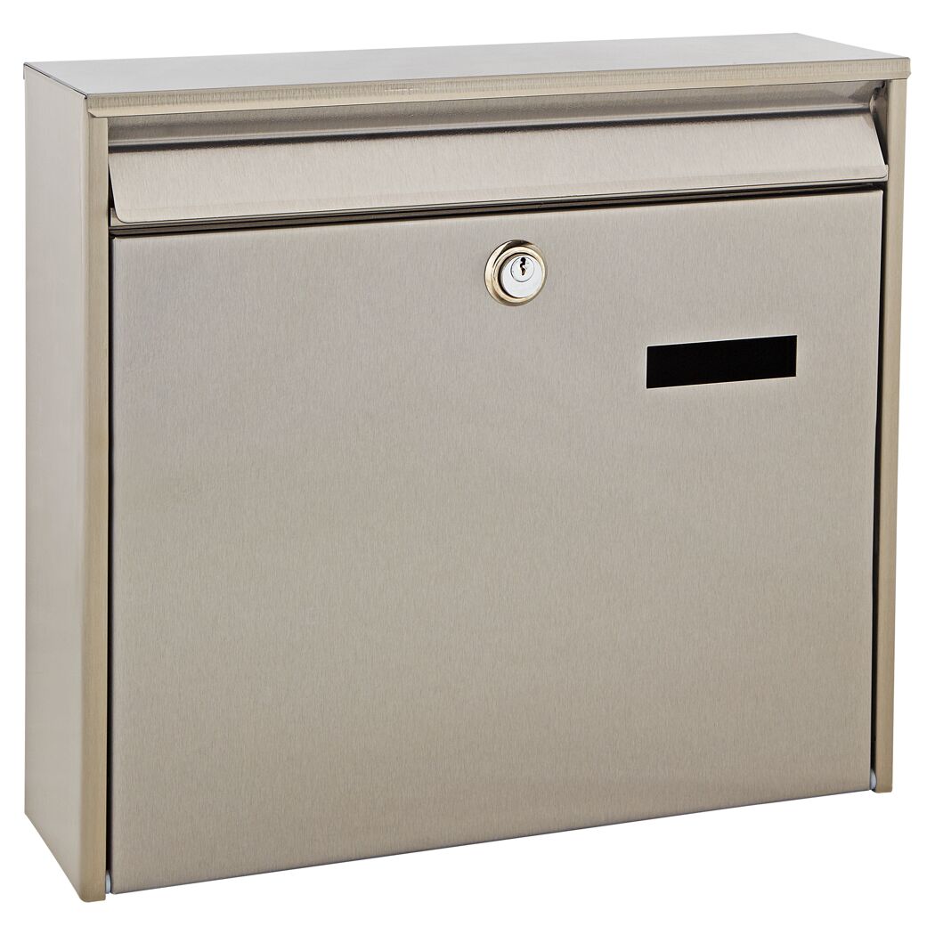 Edelstahlbriefkasten Borkum