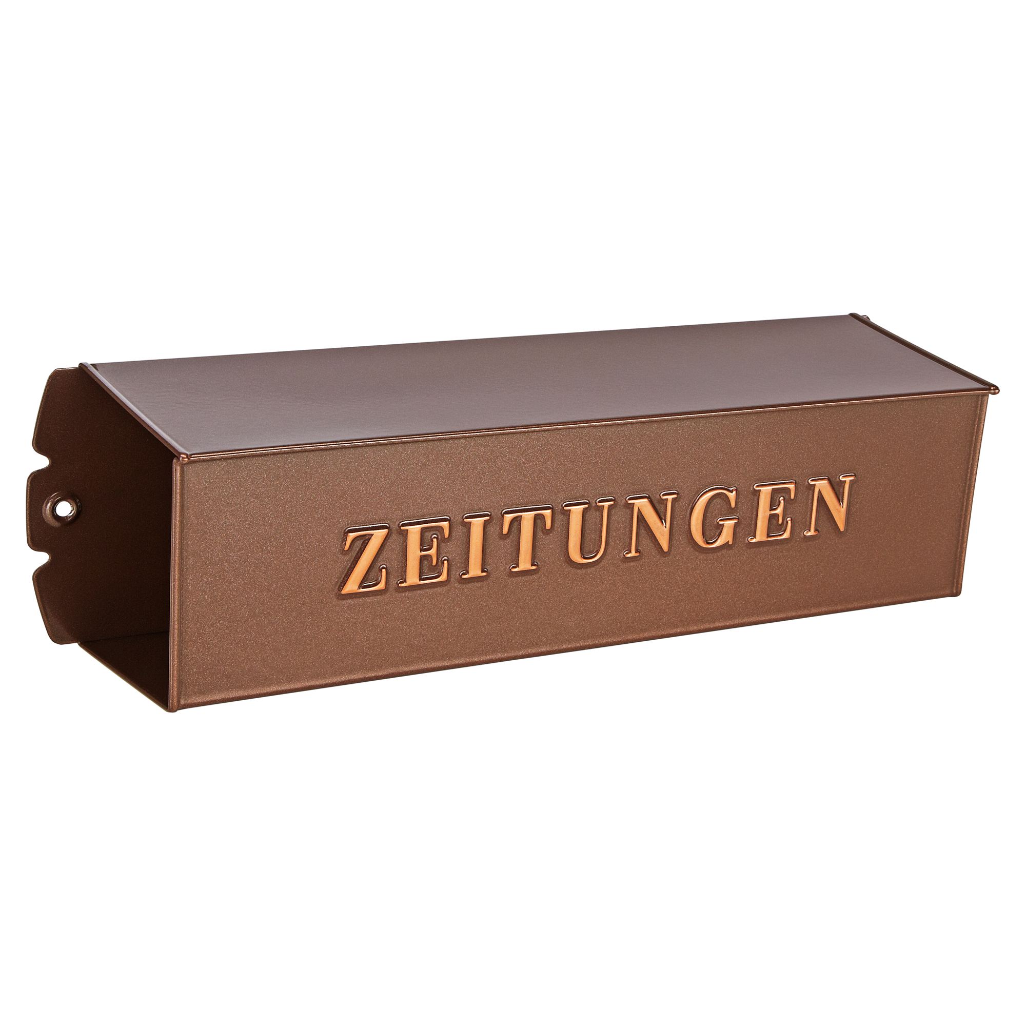 Zeitungsbox kupferfarben + product picture