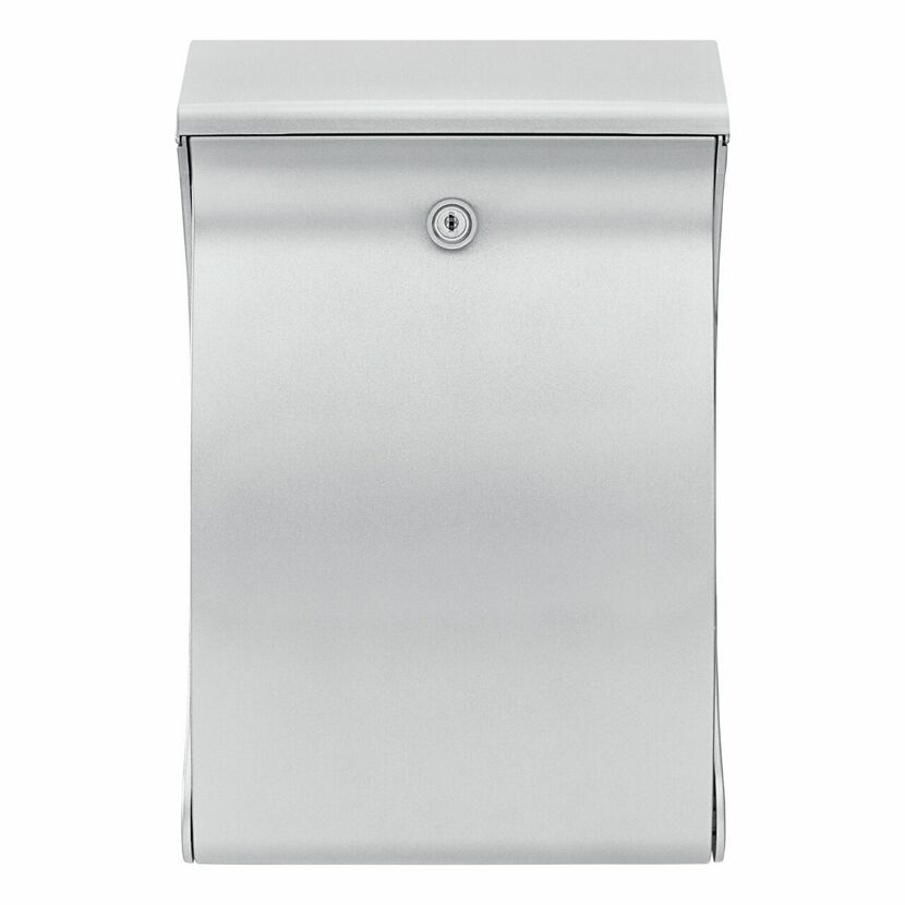 Silberner Briefkasten Swing 4906