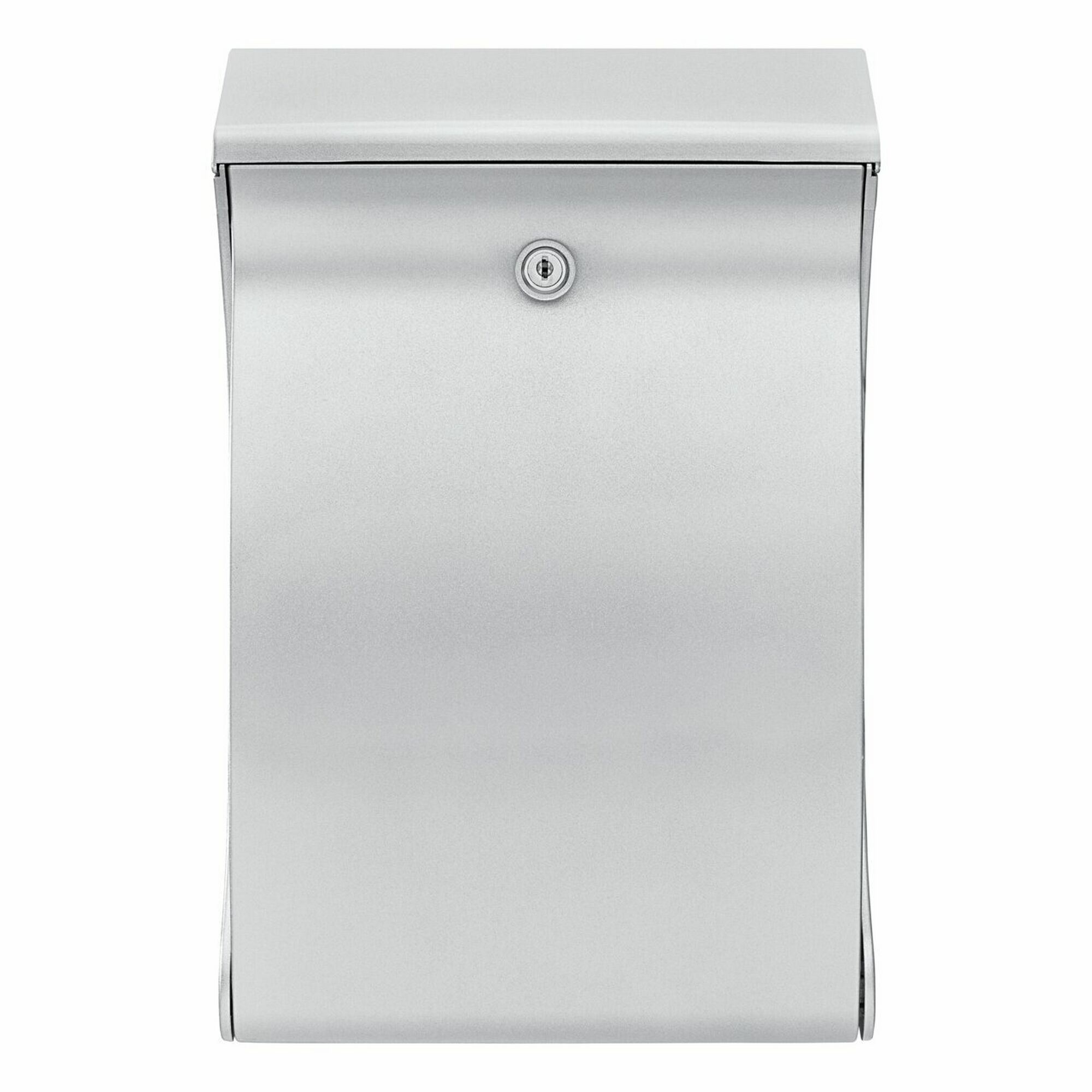 Silberner Briefkasten Swing 4906