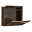 Briefkasten 'Potsdam 877 BR' braun 36,2 x 32,2 x 10 cm