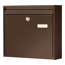Briefkasten 'Potsdam 877 BR' braun 36,2 x 32,2 x 10 cm