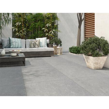 3. Bild von Bodenfliese 'Petit Granite' Feinsteinzeug grau 60 x 60 cm