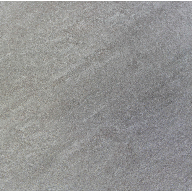 Bild von Bodenfliese 'Quarzit' Feinsteinzeug anthrazit 60 x 60 cm