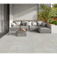 Terrassenplatte 'Benet' Feinsteinzeug grau 60 x 60 x 2 cm
