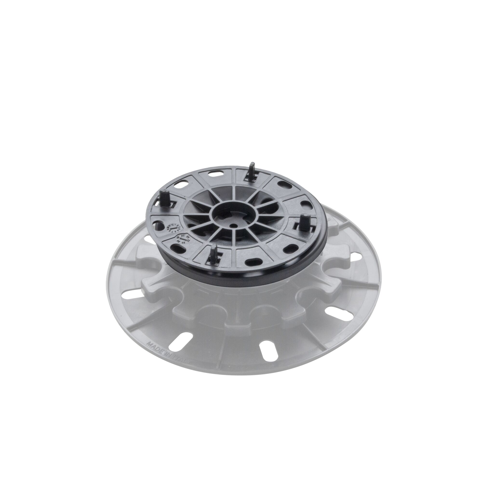 Selbstnivellierender Stelzfußkopf