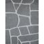 Graue Polygonalplatte aus Quarzit