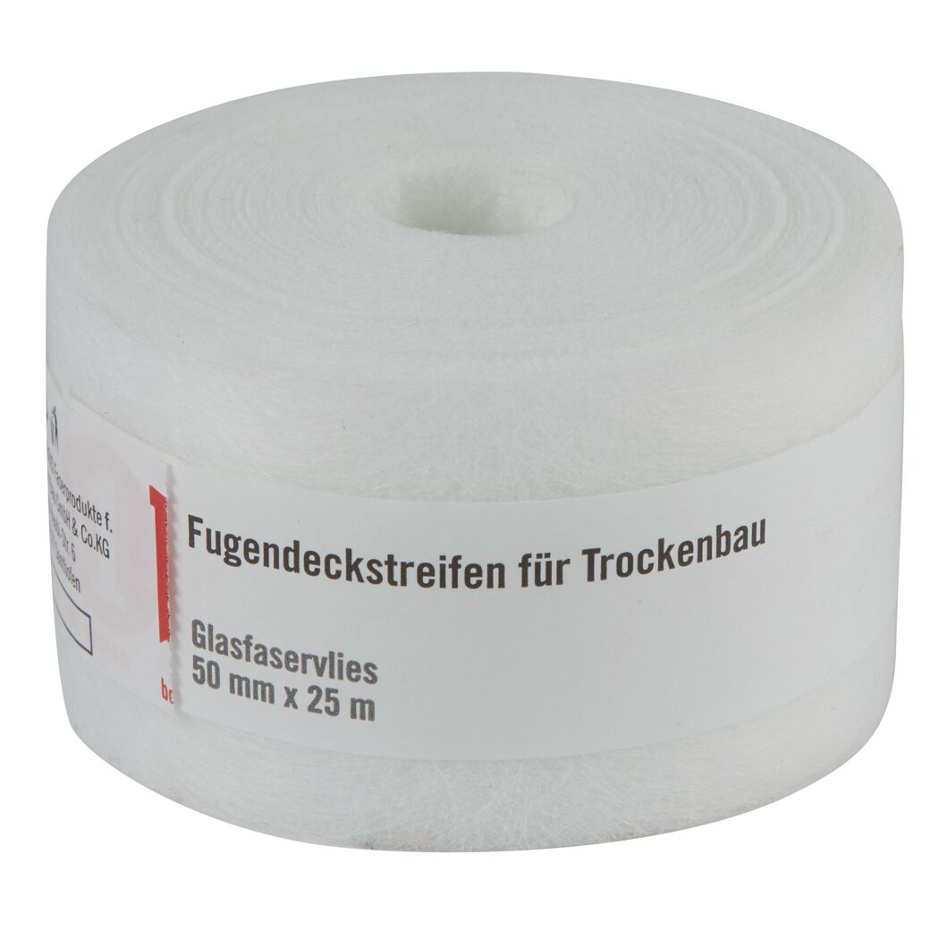 Fugendeckstreifen aus Glasfaservlies für Trockenbau
