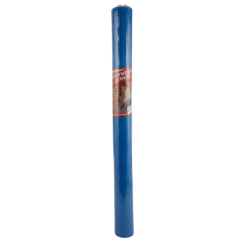Blaues Armierungsglasgewebe auf Rolle