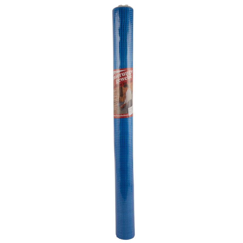 Blaues Armierungsglasgewebe auf Rolle