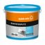 Eimer Quick-Mix Buntsteinputz 20 kg, Kelle