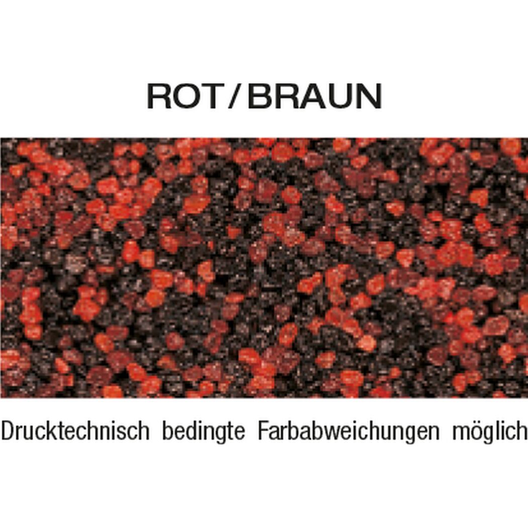 Buntsteinputz Rot/Braun