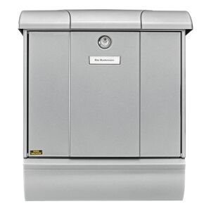 Briefkasten 'Olymp-Set 91600 SI' weiß 38,9 x 44,5 x 19,3 cm