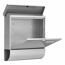 Briefkasten 'Vario 86720 SI' silbern 37,7 x 42 x 11,5 cm
