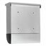 Briefkasten 'Vario 86720 SI' silbern 37,7 x 42 x 11,5 cm