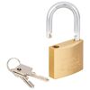 Zylinder-Vorhängeschloss '400 E Magno 50/2 SB' messingfarben 5 cm
