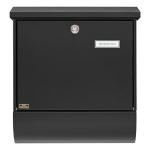 Briefkasten 'Set Vario 86720 S' schwarz 37,7 x 42 x 11,5 cm