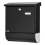 Briefkasten 'Set Vario 86720 S' schwarz 37,7 x 42 x 11,5 cm