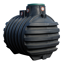 Zisterne Mono 'Haus-Premium' schwarz 5000 l
